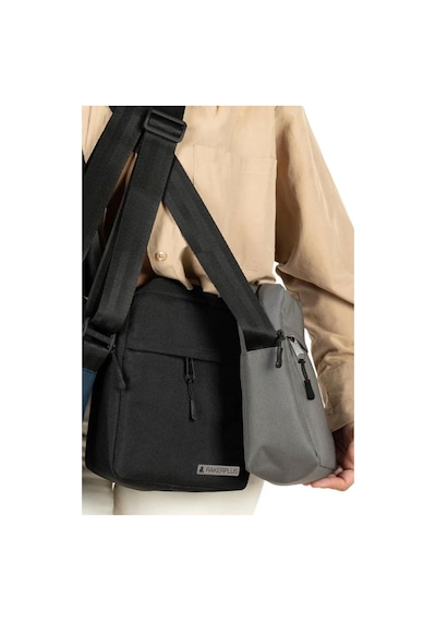 Rakerplus Siyah 20x16x8 Cm Unisex Omuz Çantası Siyah
