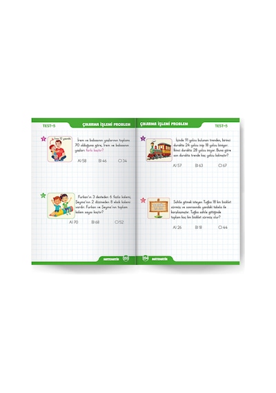 2. Sınıf Etkinlikli Soru Bankası Matematik 1. Kitap