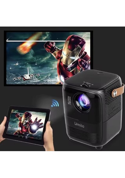 Akıllı Projeksiyon Cihazı 4k Destekli, Android Tv, Wifi & Bluetooth Bağlantılı 1080p Ev Sineması D