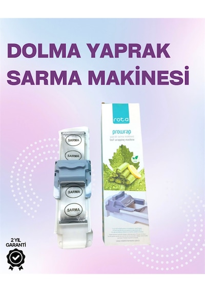 Ilkeshop Yaprak Sarma Makinesi Üzüm, Lahana Ve Pazı İçin Otomatik Sarım Kolaylığı.