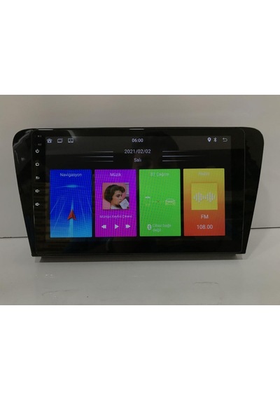 Skoda Octavia 2014-2018 Android 14 2-32 Multimedya Carplay-ıps