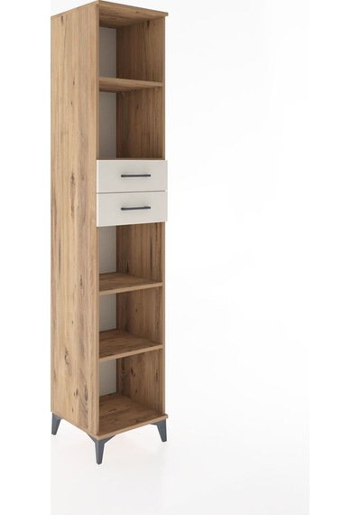 Hyperion Dolap 4 Raflı 2 Çekmeceli 44x44x221 Çam-aytaşı Atlas Çam