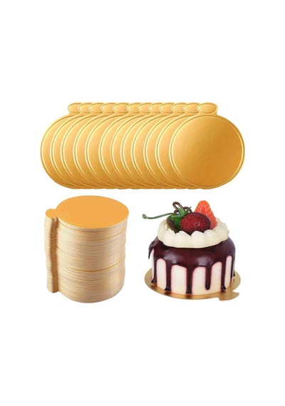 Gold Pasta Altlığı Kalın 11 Cm 50 Adet Diğer