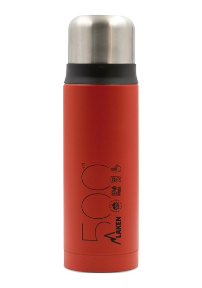 Laken Paslanmaz Çelik THERMO FLASK 0,5L - RED -  LK1850R