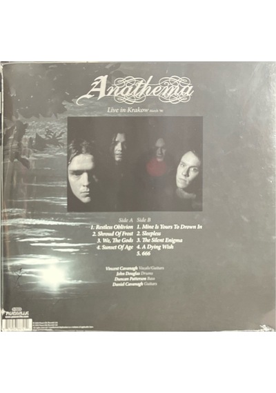 Anathema A Vision Of A Dying Embrace Lp Plak