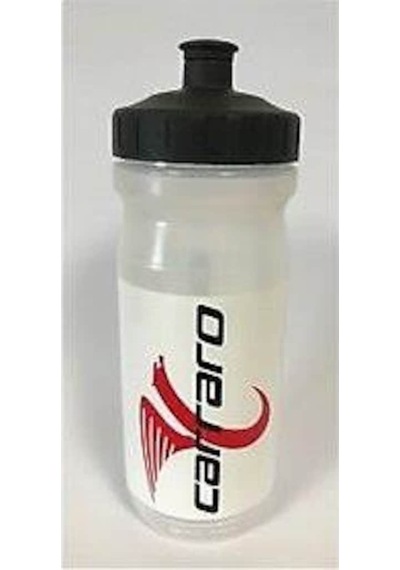 Carraro Matara Ve Matara Tutucu Şeffaf / Siyah Kırmızı 600Ml Siyah