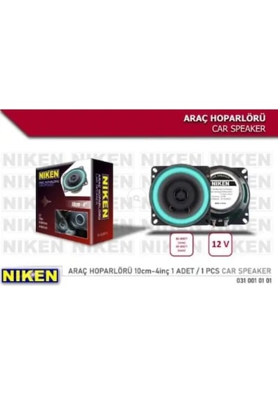 Arac Hoparloru 10cm 4ınc / Adet