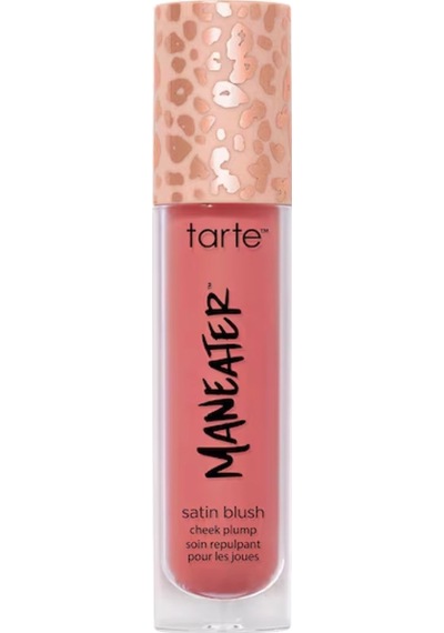 Tarte Maneater Satin Blush Cheek Plump Pink Coral