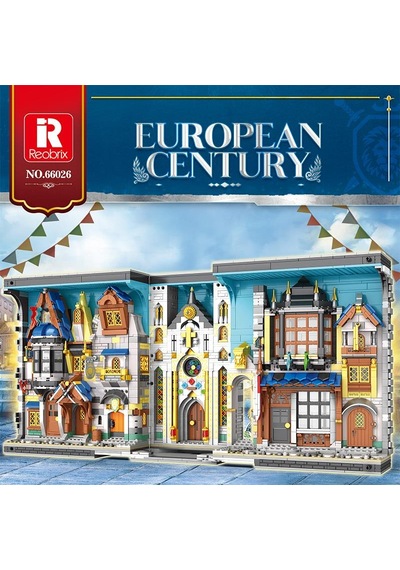 Reobrix Middle Ages Bazaar Book 66026 Brick Yapım Seti