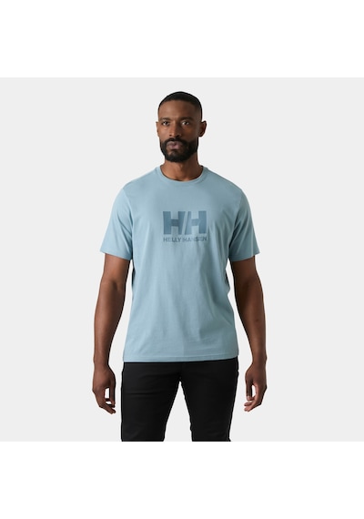 Helly Hansen Hh Logo 3.0 Erkek T-shirt-32464 Açık Mavi