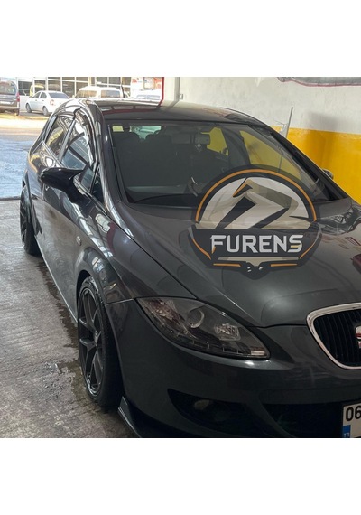 Seat Leon Mk2 Batman Yarasa Ayna Kapağı Piano Black 2005 2006 2007 2008 Uyumlu