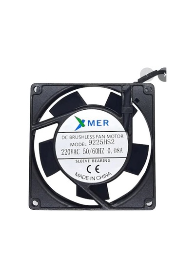 92X92X25Mm 220V 0.08A 2P Xmer Fan