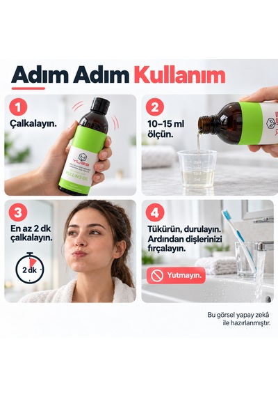 Yues Oil Pulling Ağız Bakım Yağı 237 Ml Dil Temizleyici Hediyeli
