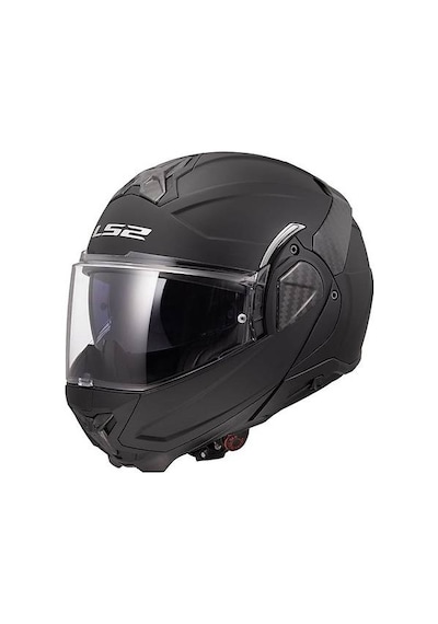 Ls2 Advant 2 Mat Siyah Çene Açılır Motosiklet Kaskı Mat Siyah