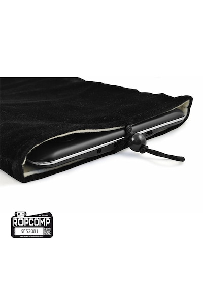 Ropcomp Taşıma Kılıfı Kadife Kumaş 21x14 Cm 7'' Tablet, 3.5" Hdd & 2.5" Harici Hdd Uyumlu