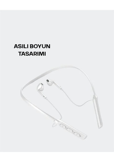 Ergonomik Boyun Askılı Kablosuz Kulaklık 100 Saat Müzik Süresi