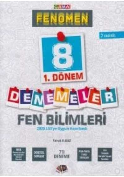 Fenomen 8. Sınıf Fen Bilimleri Fenomen Deneme