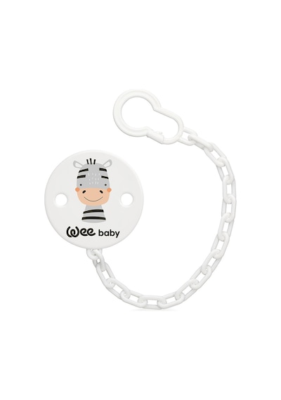 Wee Baby Desenli Emzik Askısı Gri