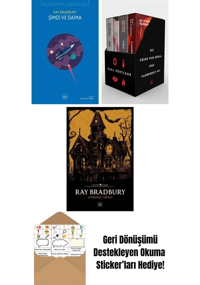 Şimdi Ve Daima + Kara Dörtleme Kutu Set 4 Kitap + Sonbahar Ülkesi