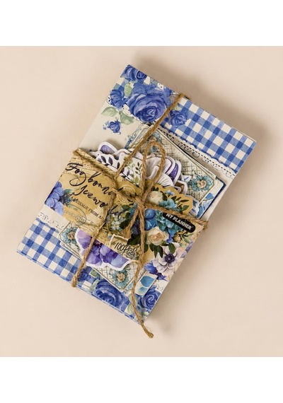 Vintage Scrapbook Başlangıç Dekoratif Kağıt Seti