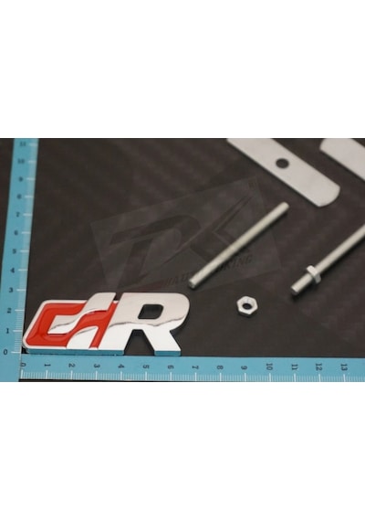 Volkswagen R R32 R36 Gtı Racing Krom Metal Ön Panjur Vidalı Logo