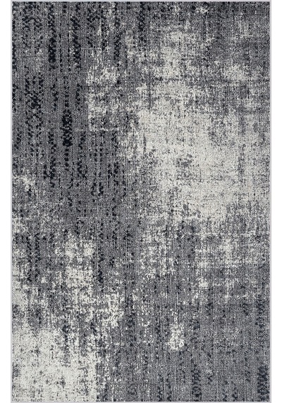 Rovigo Home Dijital Baskı Yıkanabilir Kaymaz Taban Salon Halısı Rvg0595 Gri