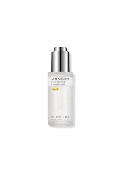 Sungboon Editor Deep Collagen Power Boosting Cream İn Serum - Glass Skin Etkisi Yaratan Krem Serum 30 Ml