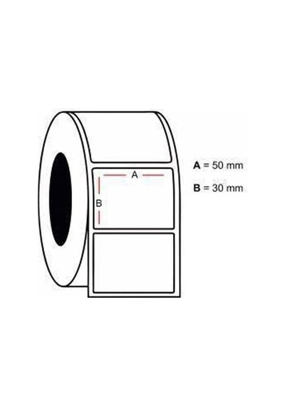 Termal Etıket Rulosu 30x50 1000 Lı Diğer