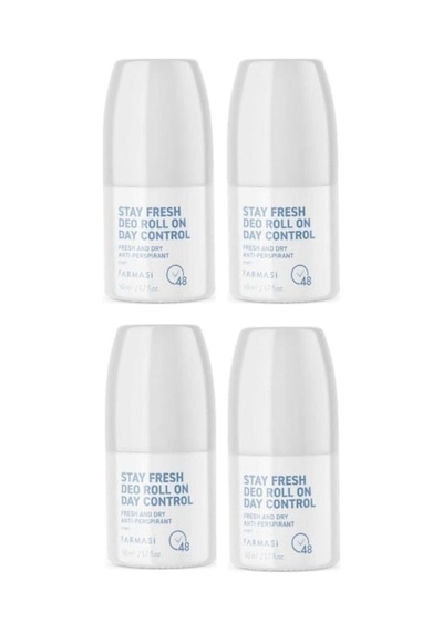 Antı-perspırant Day Control Deo Roll On 50 Ml 4 Li Set