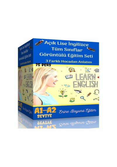 Açık Lise Tüm Sınıflar Biyoloji Görüntülü Eğitim Seti 75 Ders –