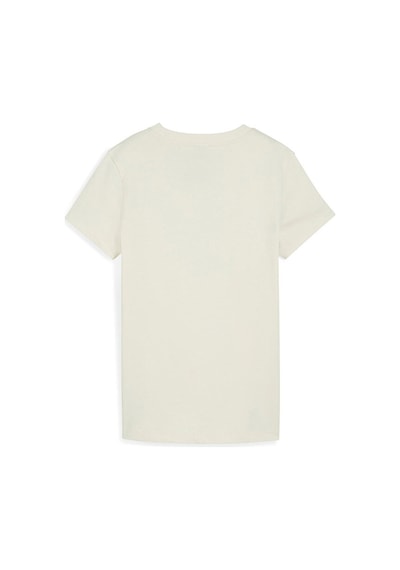 Puma Classics Shiny Logo Tee Kadın Günlük Tişört 62559787 Bej 62559787