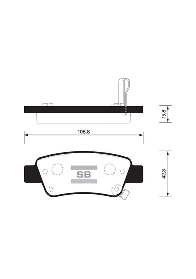 SANGSIN SP1568 Fren Balatası Arka Crv III 2.0 I Vtec 2.2 I CTDI 07- Gdb3446
