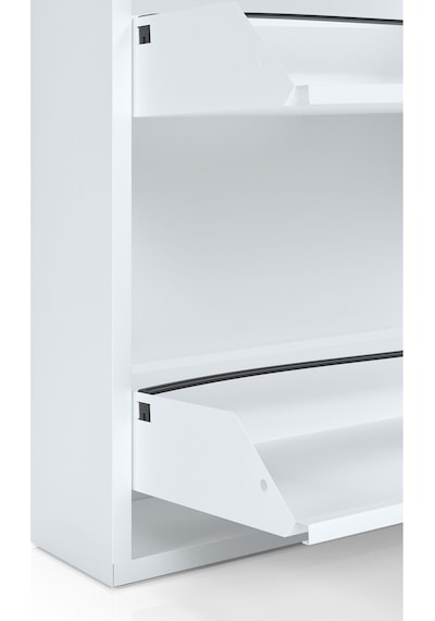 Ceha Tablalı 4'lü Metal Ayakkabılık Kar Beyaz - K.AYK-2.4/B/P 9003 Ceha Tablalı 4'lü Metal Ayakkabılık Kar Beyaz - K.AYK-2.4/B/P 9003