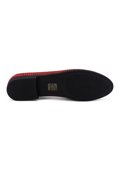 N Napa Shoe Np.22201.kırmızı Deri Babet