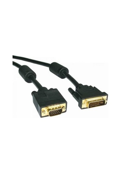 150 cm. DVI I 24+5 Dual Link To VGA Erkek - Erkek Görüntü Kablo