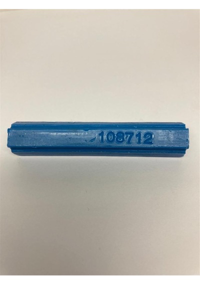 Yumuşak Tamir Mumları 1087 12 Çilek Mavi 8cm Yumuşak Mum-13682