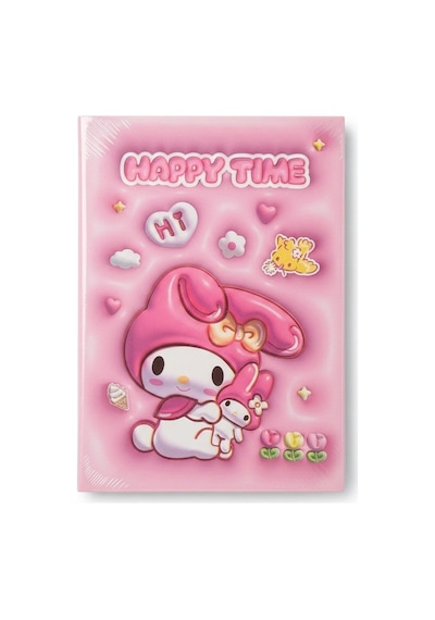 Yumuşak Kapaklı Sanrio Karakter Temalı Not Defteri 3 Asorti Çok Renkli