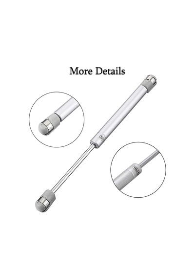 Kalite Dolap Gazlı Kapak Makas Piston 4 Lü Set Frenli 100n Gri