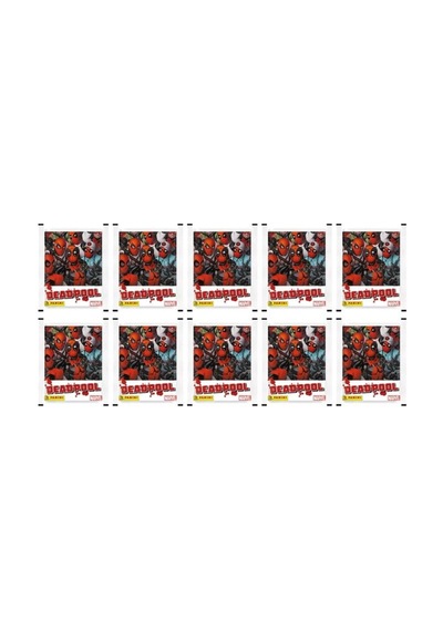 Deadpool Sticker Paketi 10'lu