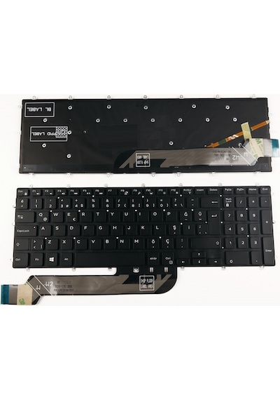 Dell Uyumlu Inspiron P66f003 Işıklı Klavye Kl-dl40v1