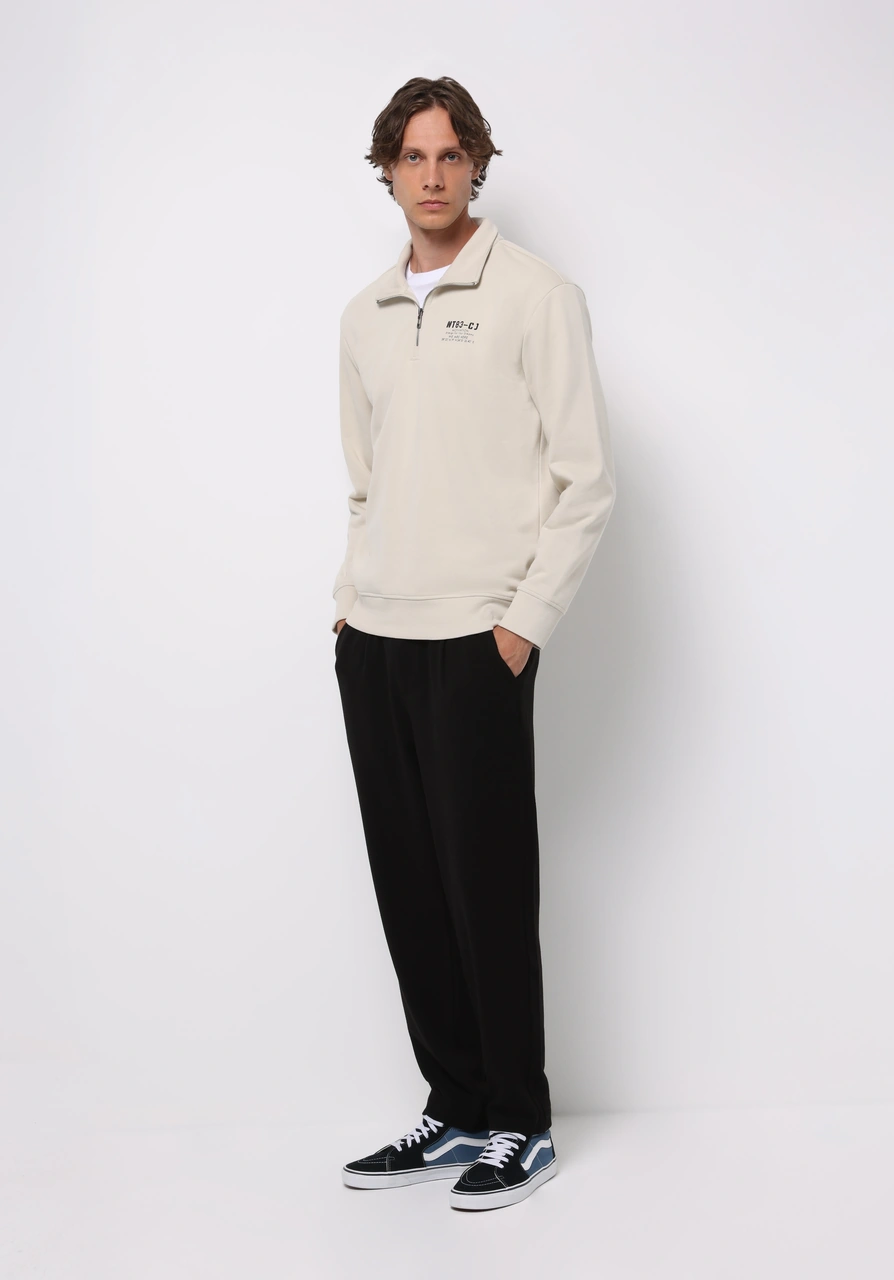 Colin's Colins Comfort Fit Erkek Taş Sweatshirt Cl1077098 Q1.v2 Stn Taş Colin's Colins Comfort Fit Erkek Taş Sweatshirt Cl1077098 Q1.v2 Stn Taş