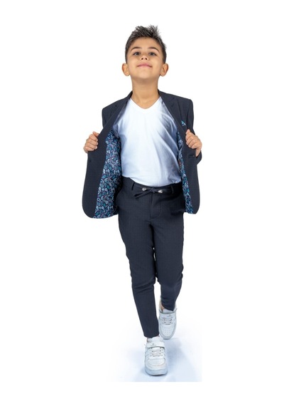 Mnk Baby & Kids Spor Çocuk Ceket Tişört Jogger Pantolonlu Takım Mnk5682 001