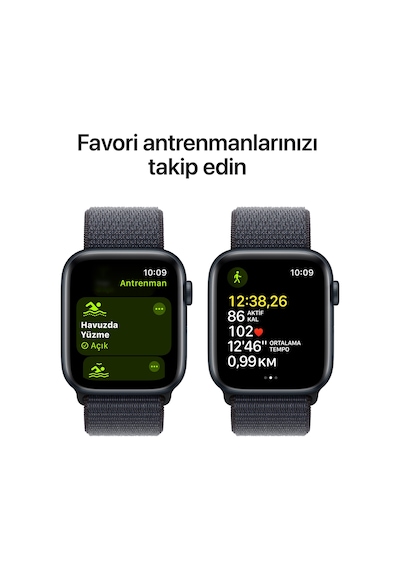 Apple Watch SE GPS 40 MM Alüminyum Kasa Spor Loop Akıllı Saat (Apple Türkiye Garantili)