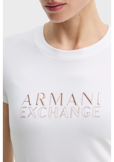 Armani Exchange Bayan T Shirt Xw001837 Af16294 U0002 Beyaz BEYAZ