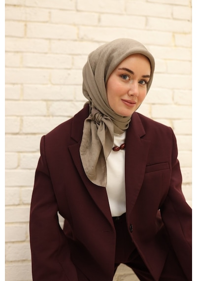 Silk Home Prime Eşarp 78009-14 Haki Yeşil