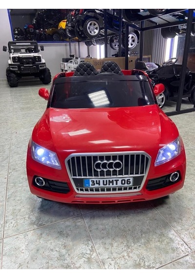 Öykü Bebek Dünyası Uzaktan Kumandalı Akülü Araba 437 Audi Kırmızı