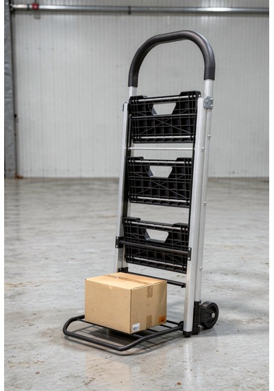 Flt60 60/120kg Katlanır Merdiven Ve Yük Taşıma Aracı Siyah-krom
