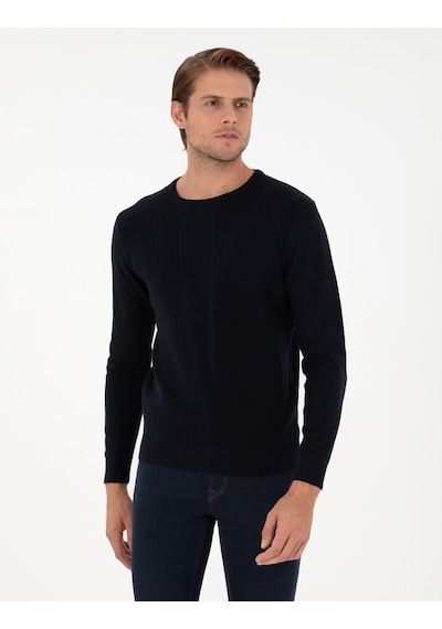 Pierre Cardin Erkek Lacivert Kazak /triko 50296457-vr033 Lacivert