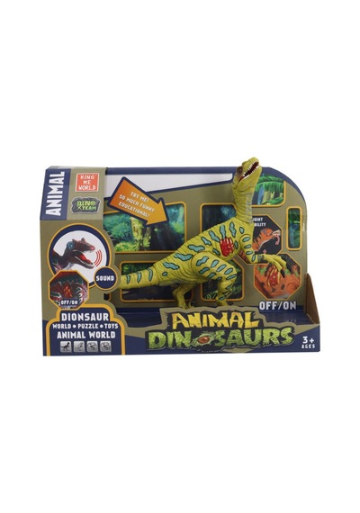 Mega Oyuncak Animal Dinosaurs Serisi Sesli Işıklı Dino A7 Animal Dinosaurs Oyuncak 1 Adet