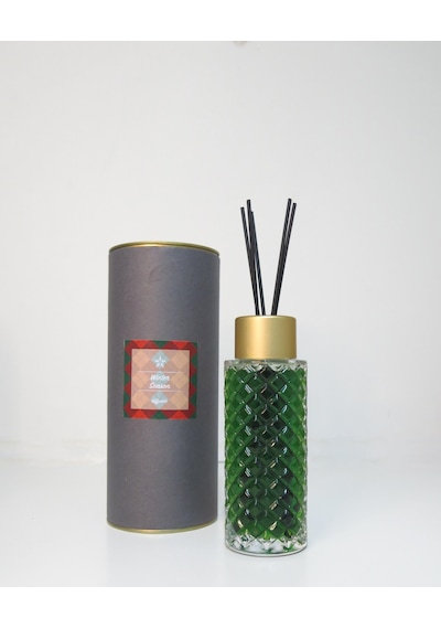 MİSSİ 230 CC ÖZEL KRİSTAL ŞİŞE YEŞİL APPLE&CINNAMON ODA KOKUSU(ÖZEL KUTULU)